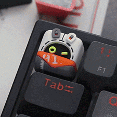 Cute Zenless Gaming Keycaps