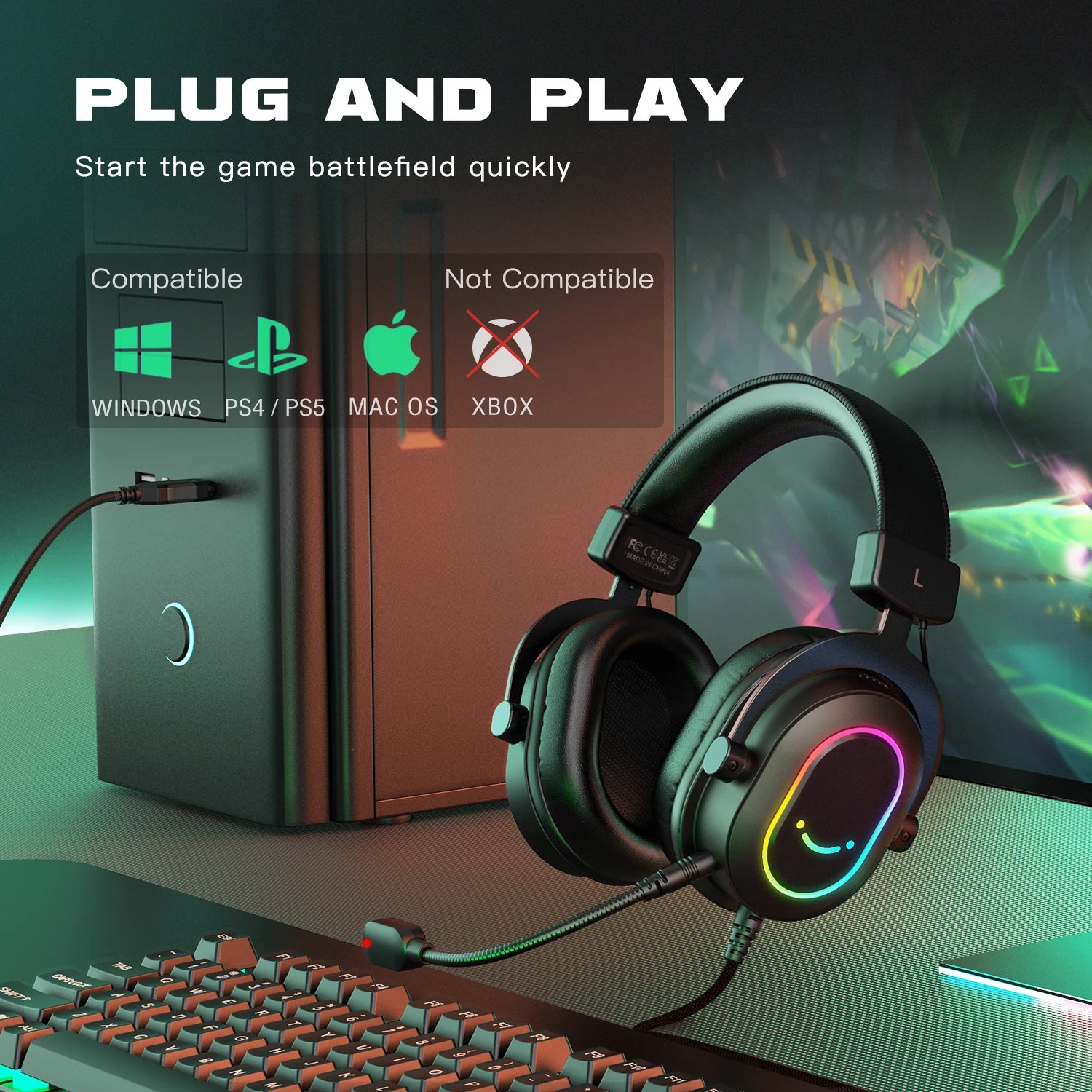 VividSound 7.1 Gaming Headset