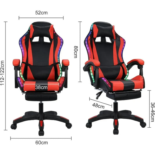 Ergonomic Gamer's Throne Chair