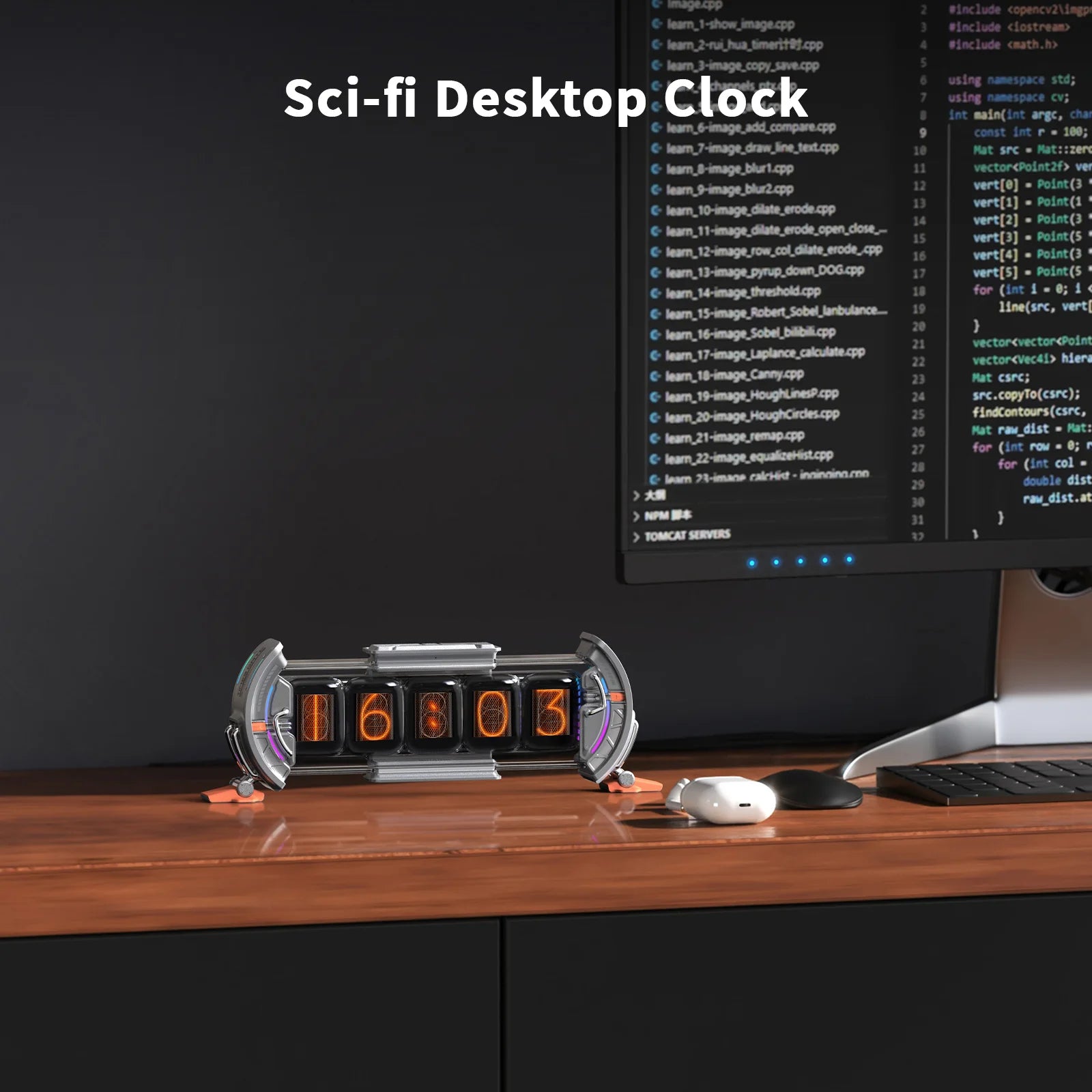 Cyberpunk Times Gate With Smart APP Control