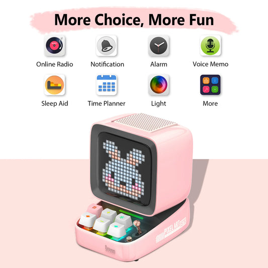 Retro Pixel Art Party Speaker
