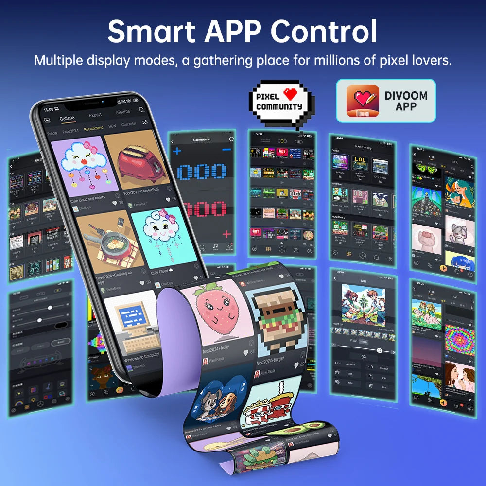Cyberpunk Times Gate With Smart APP Control