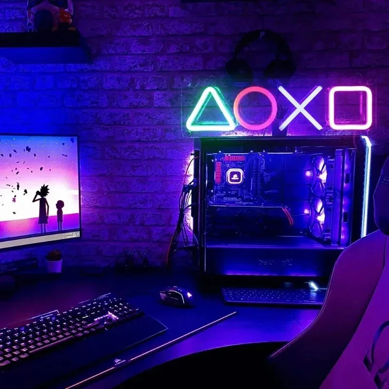Radiant Gamer Neon Sign