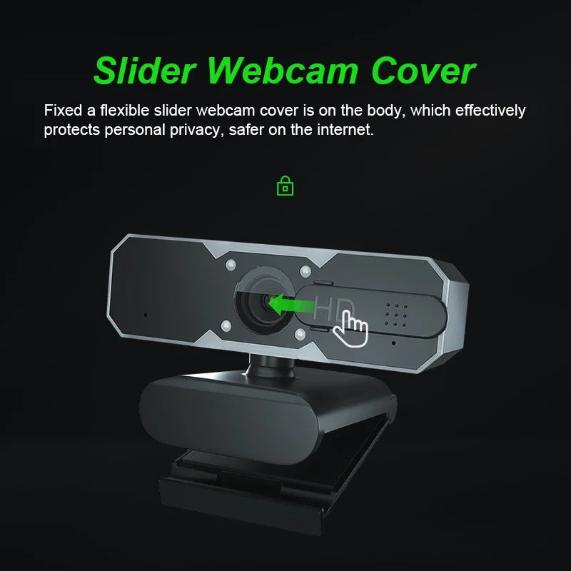 RGB 1080p 60fps Gamer Glow Webcam