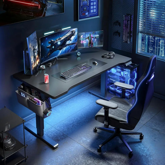 Electric Auto-Adjustable Gaming Desk