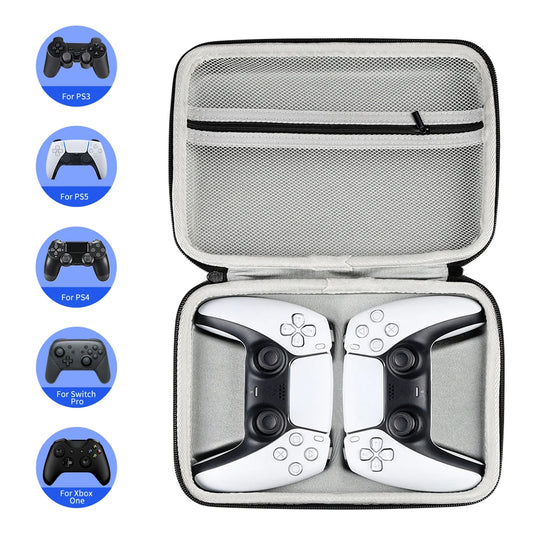 Portable Shockproof Carrying Case For PS5/PS4/PS3/Xbox Series Controllers