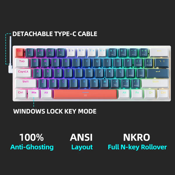 Compact RGB Gaming Keyboard
